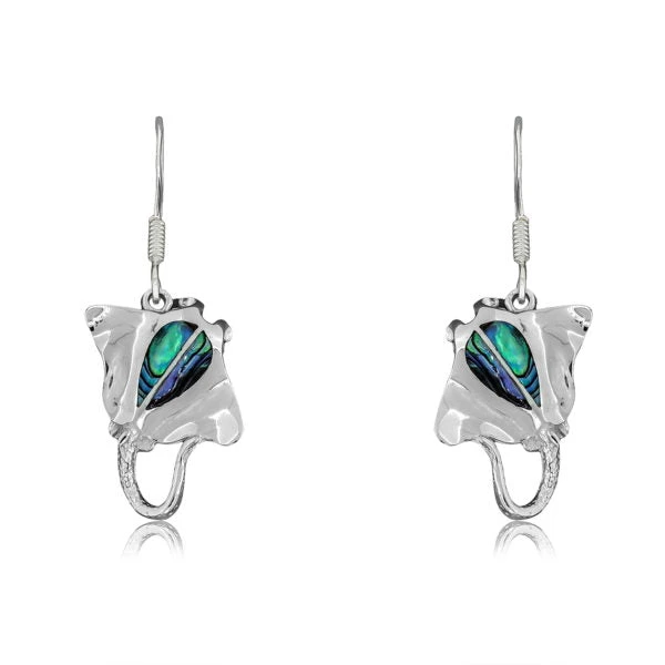 Manta Ray Earrings
